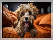Kanapa, Pies, Yorkshire terrier